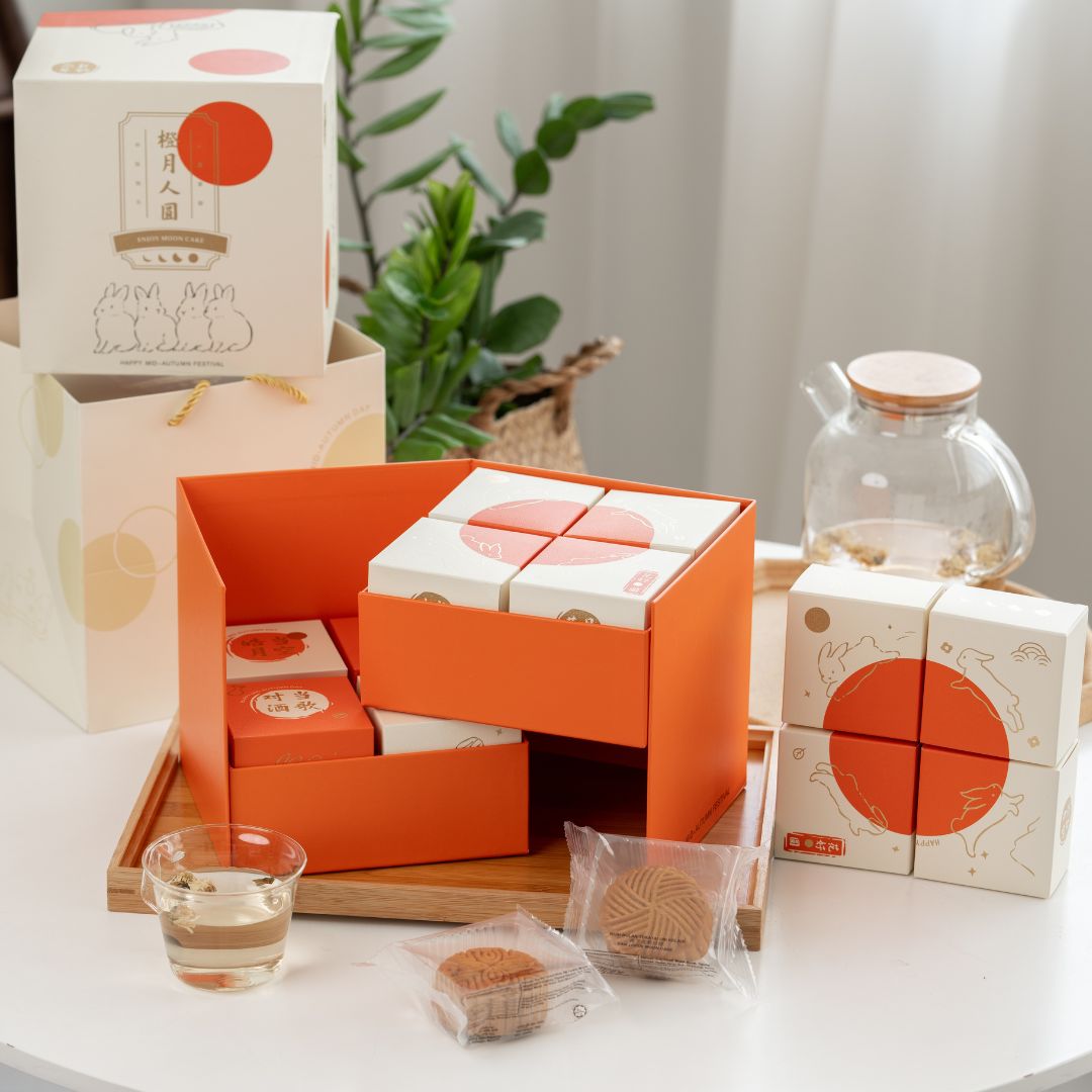 Premium Orange Gift Box Yubake