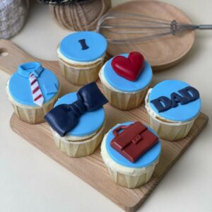 Father's Day Chocolate Cupcake Set
