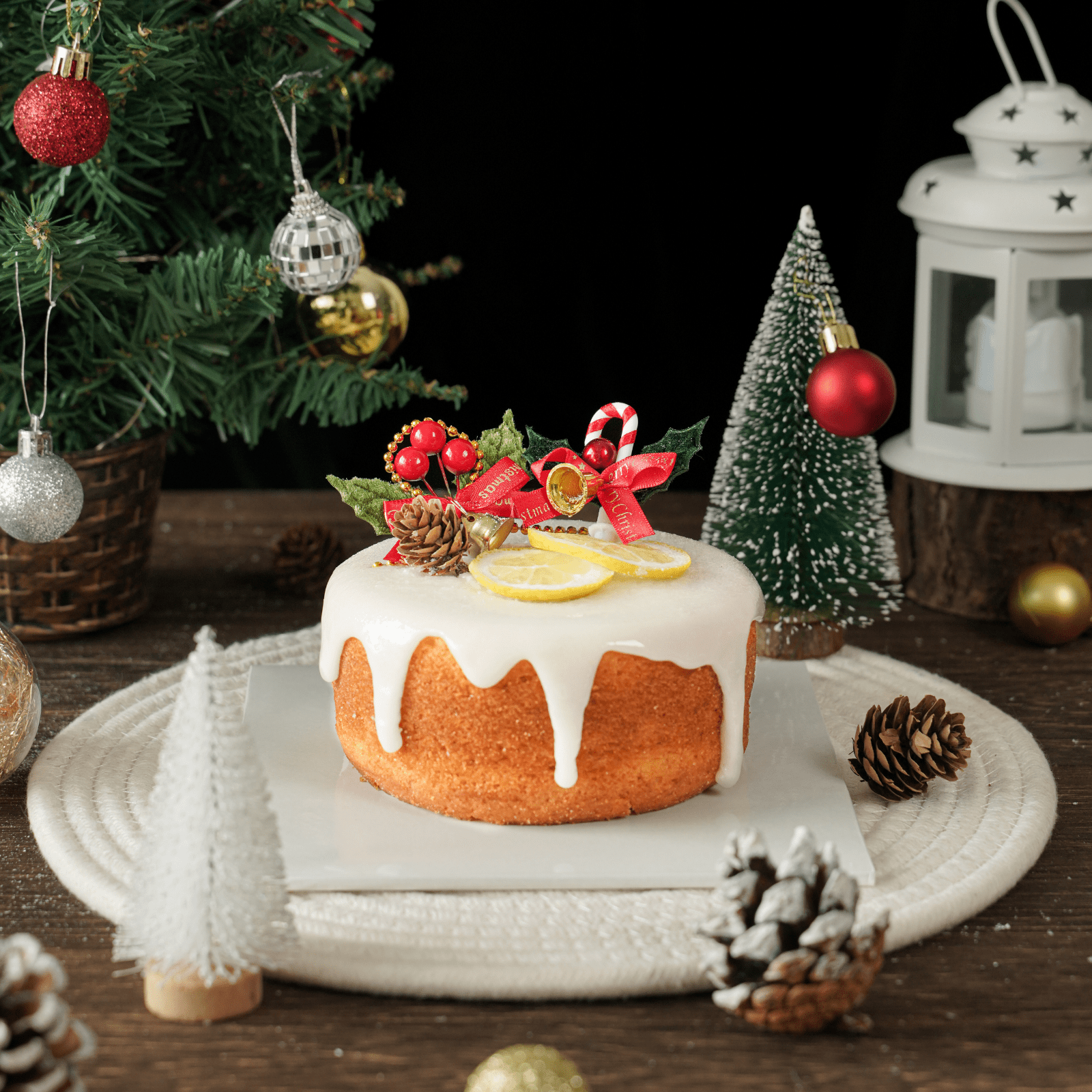 Christmas Lemon Pound Cake - Delivery In Kl & Selangor - Yubake