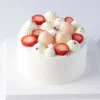 Lychee Strawberry Cake