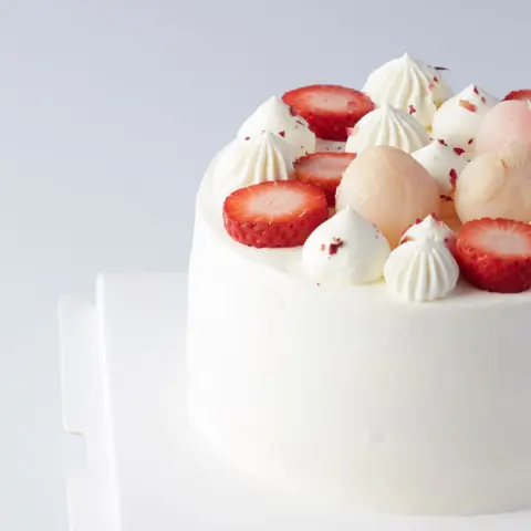 Lychee Strawberry Cake Lychee Strawberry Cake