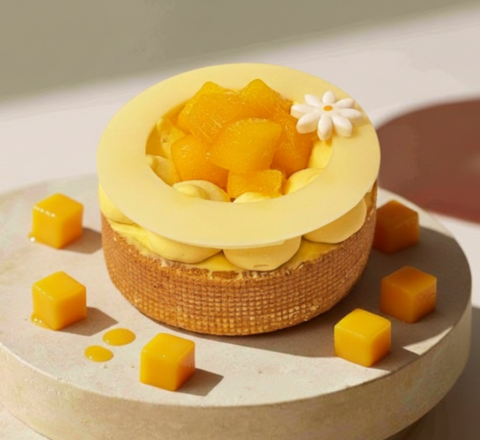 Mango Passion Fruit Tart