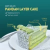 Signature Pandan Layer Cake (Slice)