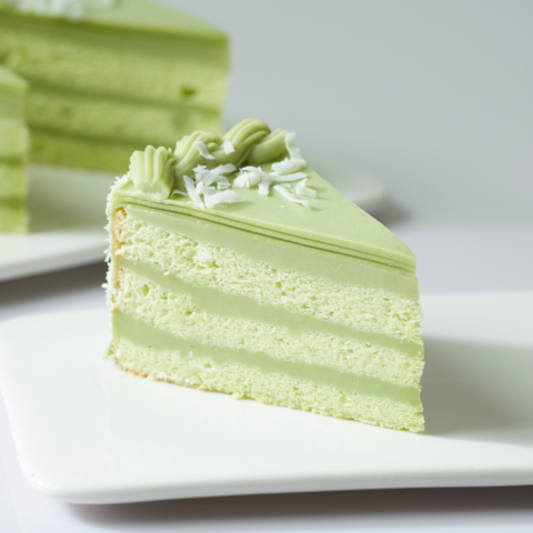 Signature Pandan Layer Cake Slice Signature Pandan Layer Cake Slice