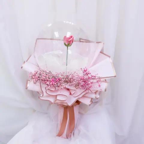 Soap Rose In Da Ball Soap rose in da ball flower by Vin Florist