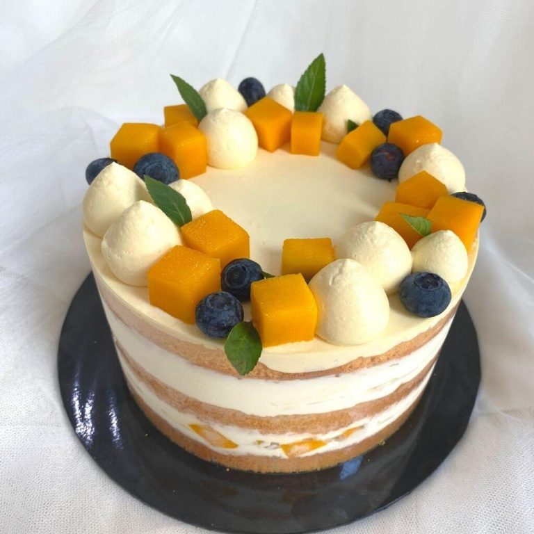 Mango Passion Fruit Cake Delivery in KL / Selangor YuBake