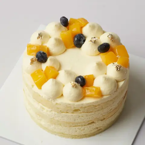 Mango Passion Fruit Cake
