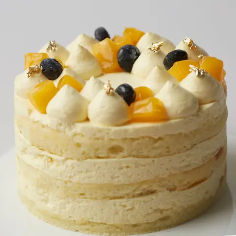 Mango Passion Fruit Cake