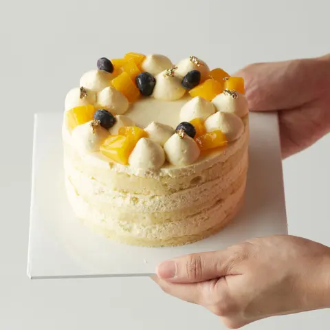 Mango Passion Fruit Cake