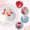 Mother's Day Lychee Strawberry Cake Gift Bundle