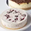 Blueberry White Chocolate Cheesecake
