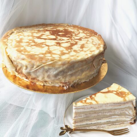 Durian Mille Crepe Whole Cake