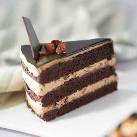 Nutcracker Mocha Almond Cake Nutcracker Mocha Almond Cake