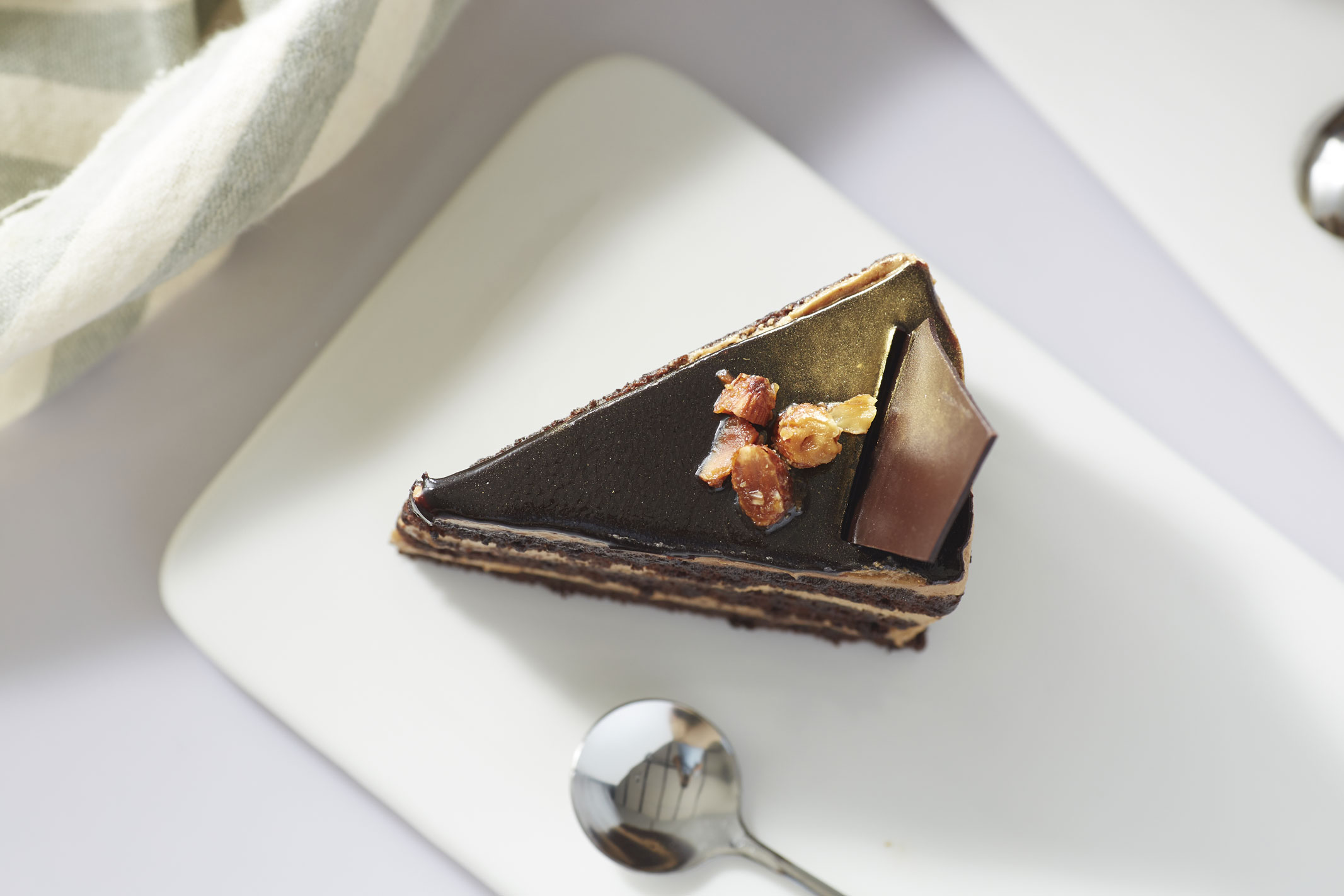 Nutcracker Mocha Almond Cake (Slice) Cake Delivery YuBake