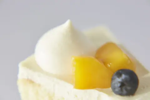 Mango Passion Fruit Cake Slice