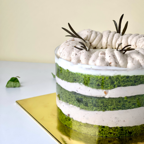 Matcha Red Bean Cake Matcha Red Bean Cake