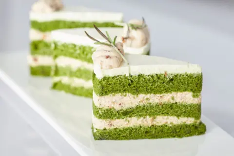 Matcha Red Bean Cake 3