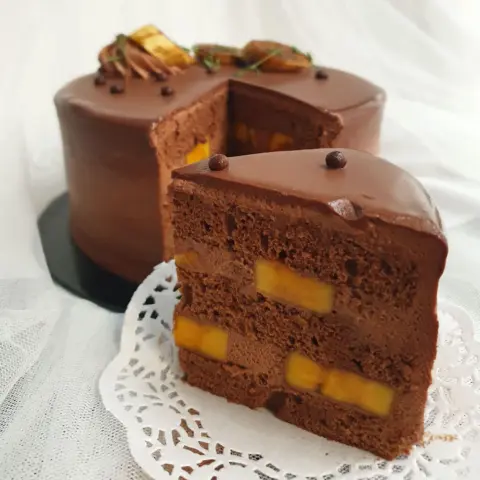 Chocolate Banana Slice1