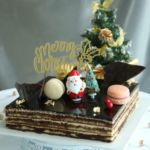 Opera Cake - Christmas Edition