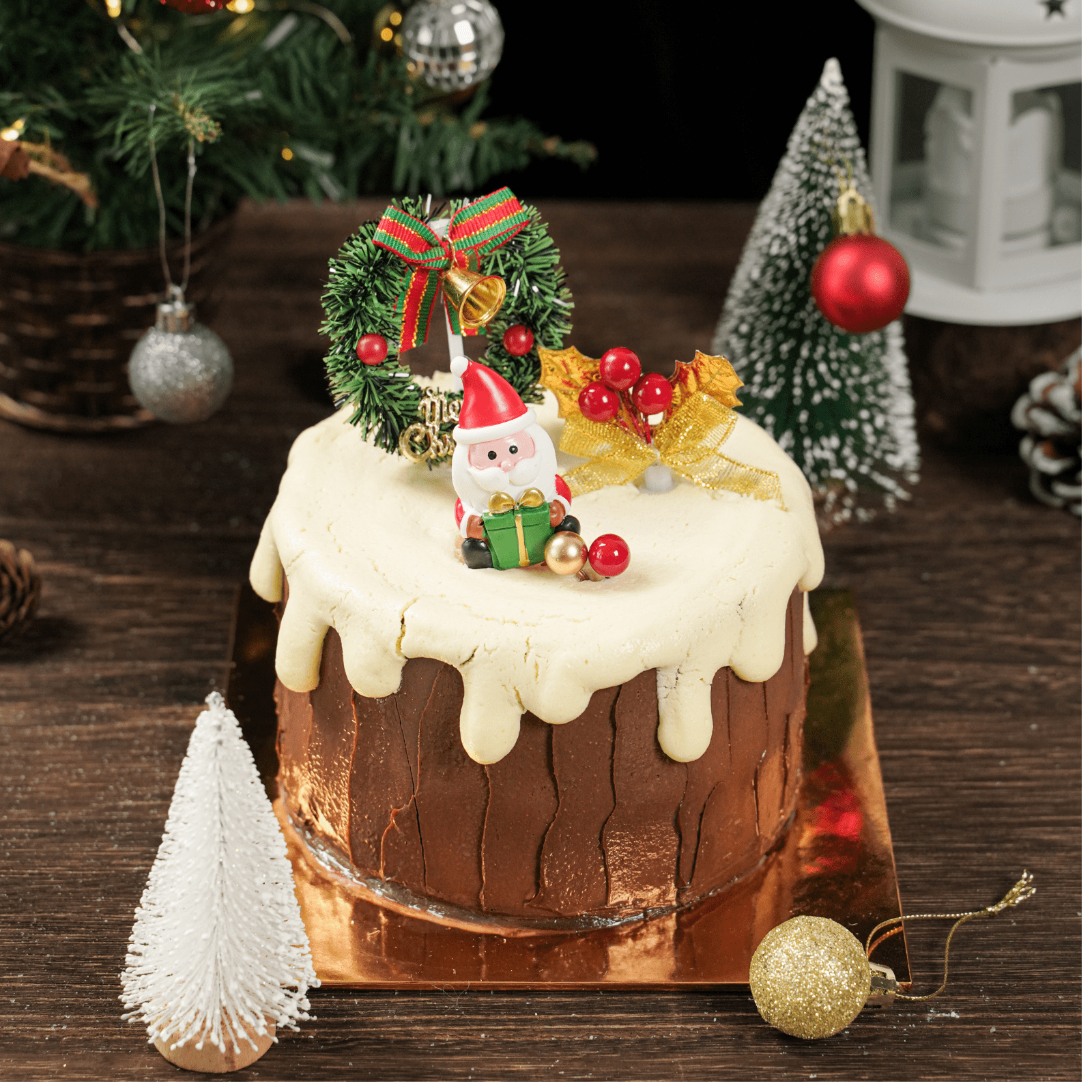 Christmas Black Forest Cake - Delivery in KL & Selangor - YuBake