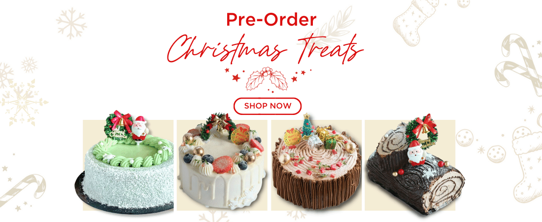Simple Christmas Cake | Online Simple Design Cake Delivery
