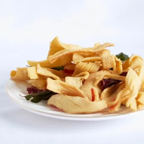 Curry Fried Shurimi (3) Curry Fried Surimi 咖喱蟹柳片