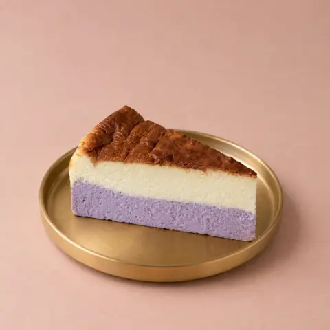 Taro Burnt Cheesecake