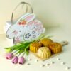 [2 - 6 pieces] Rabbit GIRL Mooncake DIY Gift Set 玉兔中秋月饼灯笼礼品