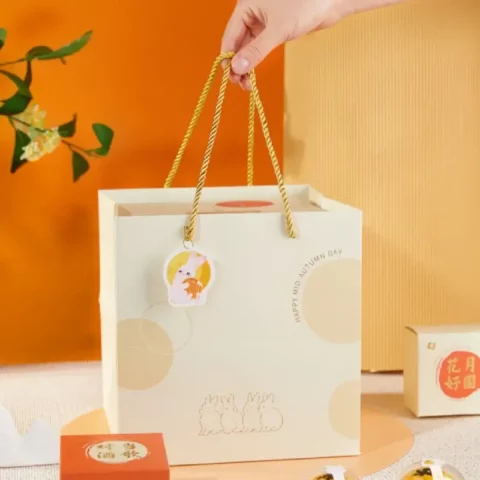 Premium Mooncake Gift Box (Orange)