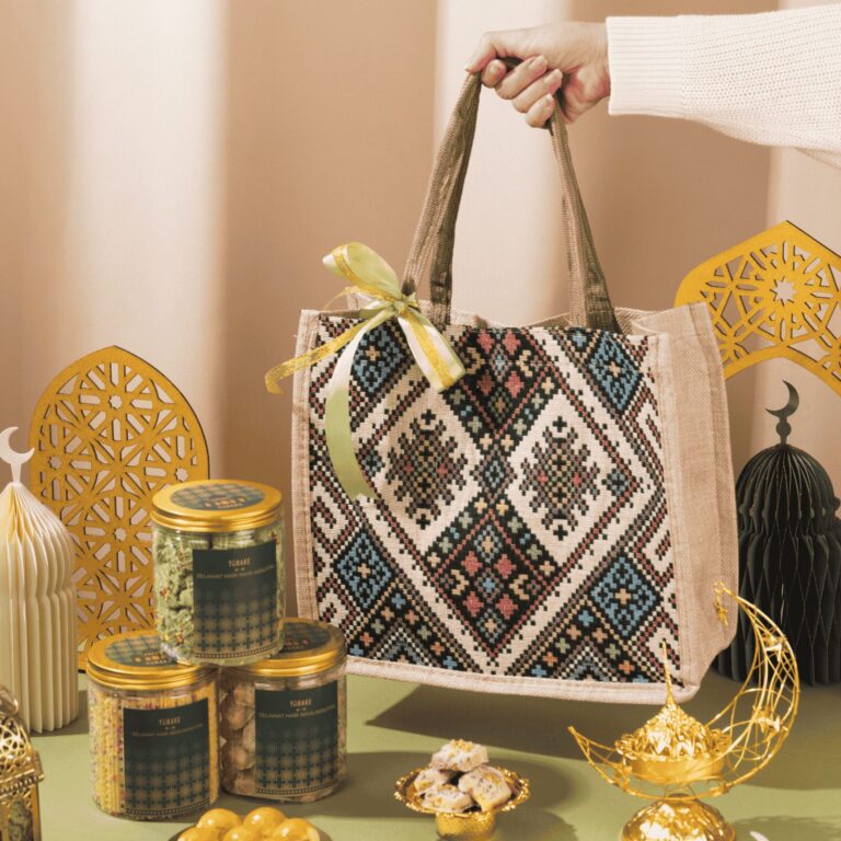 Ceria Canvas Bag Raya Gift Set - Hari Raya Festival - YuBake