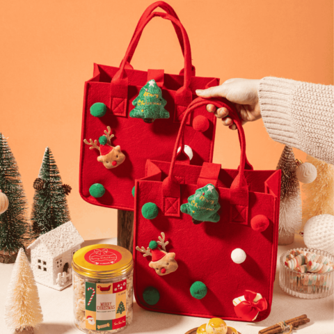 Christmas Bag (BIG) Cookies Gift Set 2