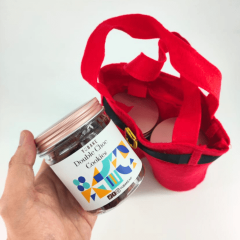Santa Pants Christmas Cookies Gift Set-2