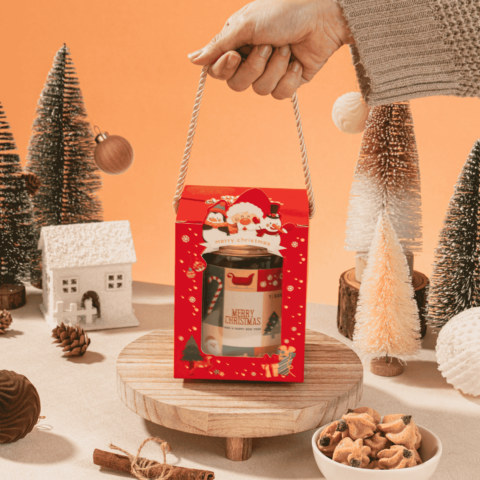 Twinkle Christmas (BIG) Cookies Gift Set with LED 2