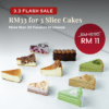 (3pcs) Mix n Match Slice Cake Deal