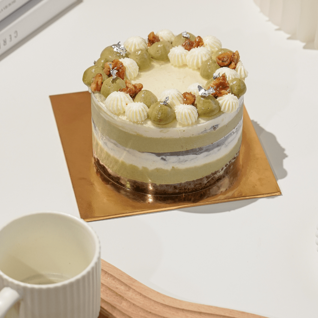 (mini) Hojicha Cake - Delivery in KL and Selangor - YuBake