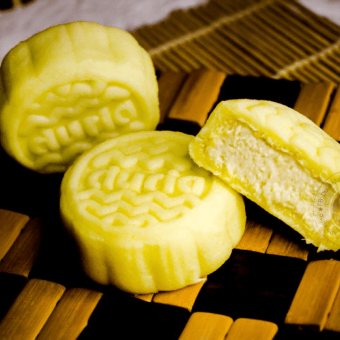 Duria Double Happiness Signature Musang King Durian Snowskin Mooncake Duria (3)