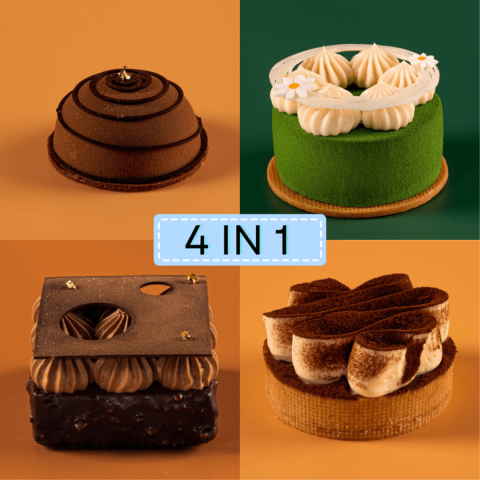 3' French Tarts 4 in 1