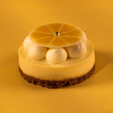 Lemon Curd Baked Cheese Tart - 3 (1)
