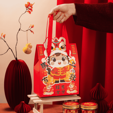 Cute Horse CNY Gift Set (4)