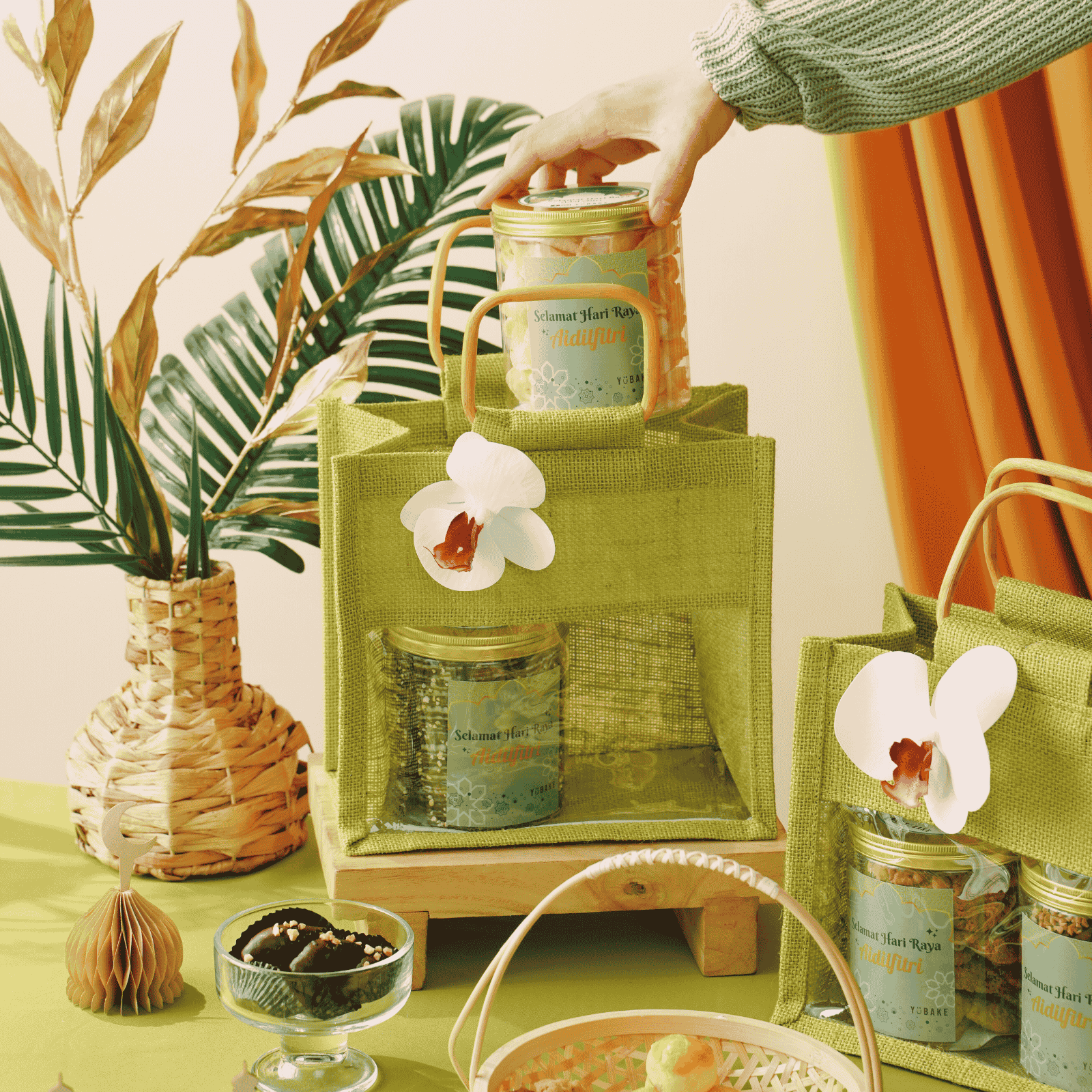 Riang Ria Bag Raya Gift Set - Hari Raya Festival - YuBake