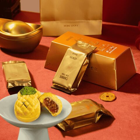 Golden Lucky Pineapple Gold Bar CNY Gift Set (11)